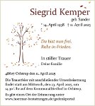 eine Anzeige